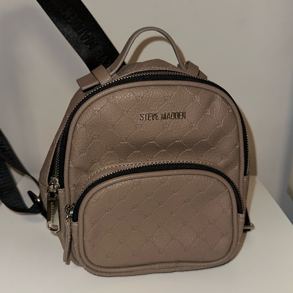 Steve Madden Mini Backpack With Adjustable Straps